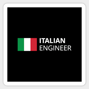 Italian Engineer Sticker